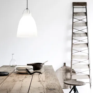 Caravaggio 1 pendel - Svart-svart textilsladd - Fritz Hansen