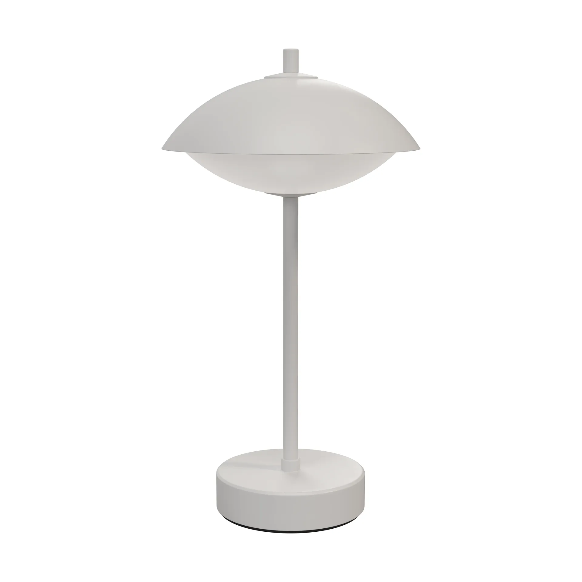 Clam portabel bordslampa 31 cm, White Fritz Hansen