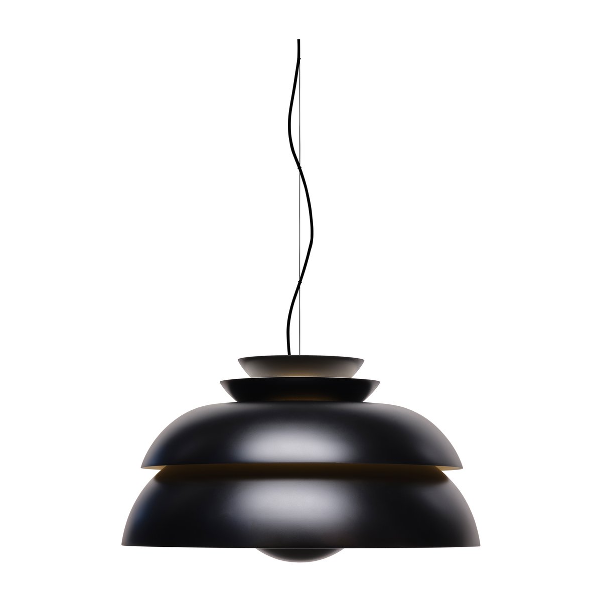 Fritz Hansen Concert pendel svart P3 | Skandinavisk Design | Taklampor & Pendlar | Svart