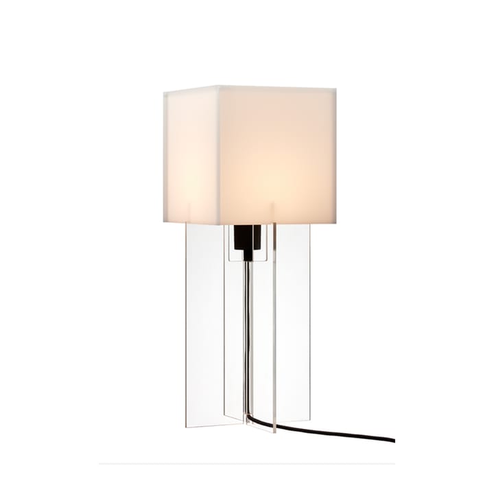 Cross-Plex T-500 bordslampa - Opal-stativ i akryl - Fritz Hansen