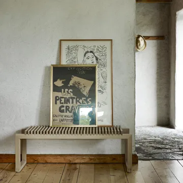 Cutter bänk 121 cm - Ek - Fritz Hansen