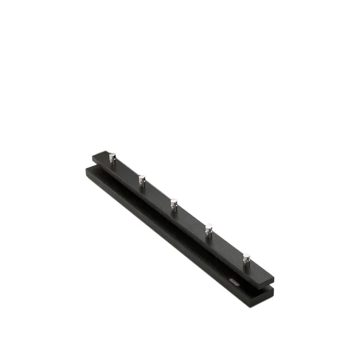 Cutter klädhängare - Ek svartbetsad, 5st knoppar - Fritz Hansen