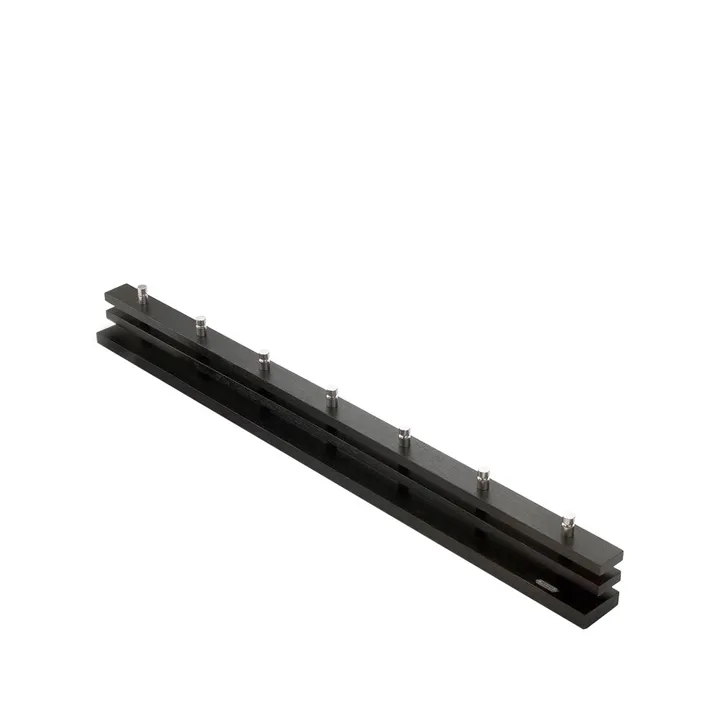 Cutter klädhängare - Ek, svartbetsad, 7st knoppar - Fritz Hansen