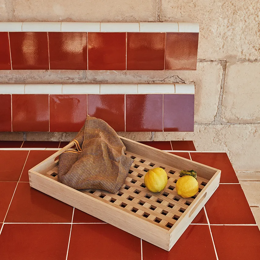 Fionia bricka 36x52 cm, Ek Fritz Hansen