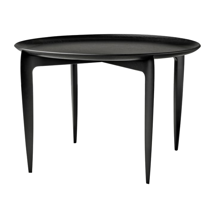 Foldable Tray Table Ø60 cm - Svart - Fritz Hansen