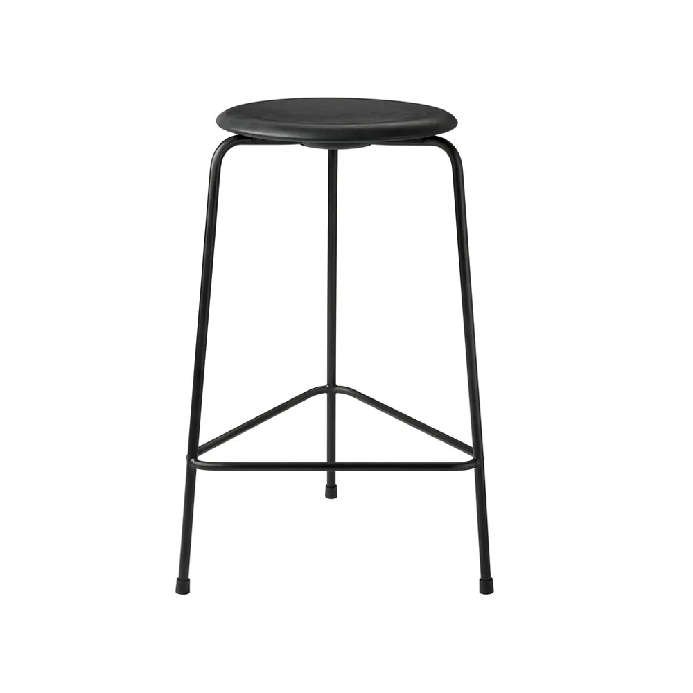 High Dot pall läder, Cowboy black Fritz Hansen