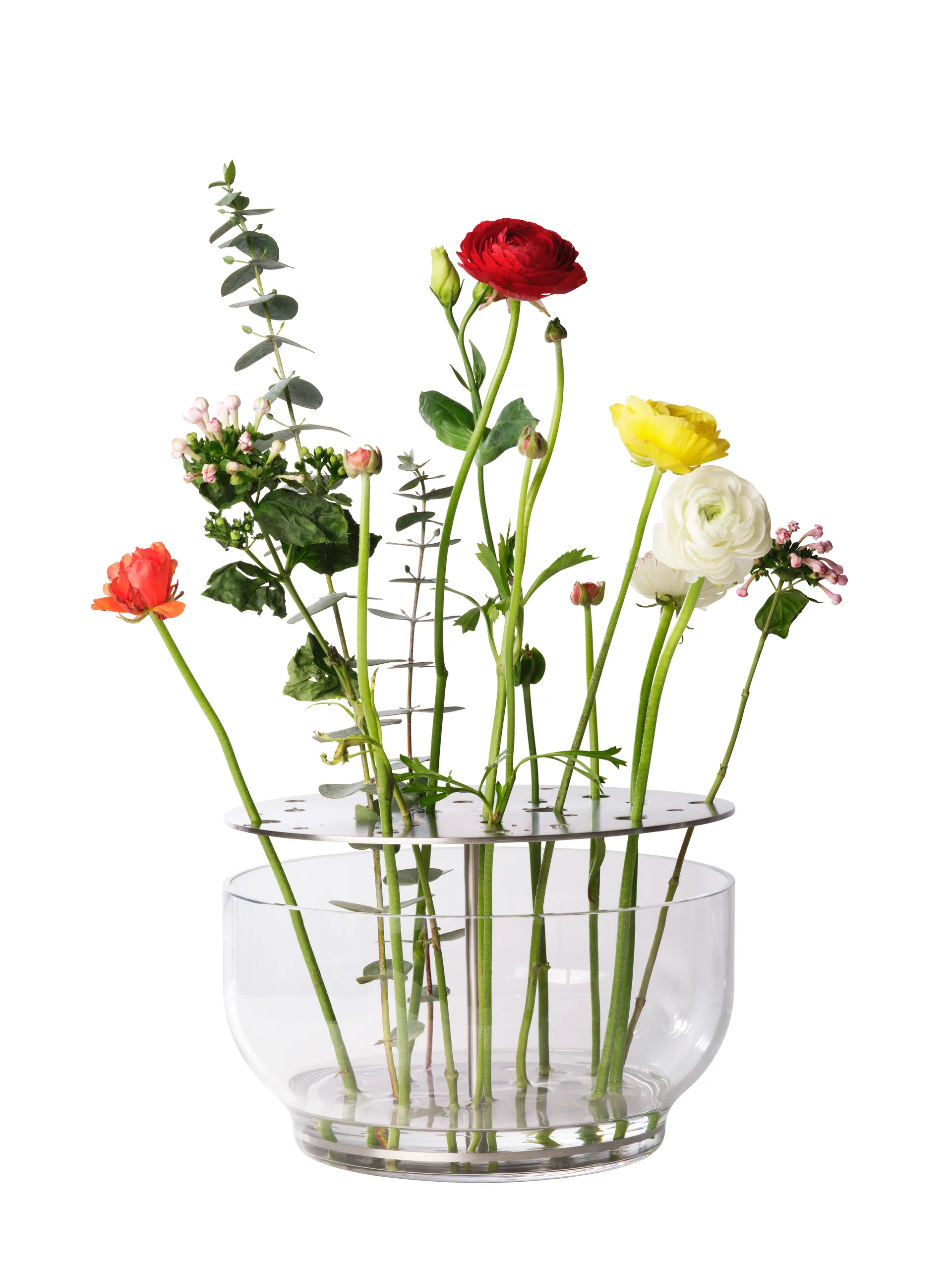 Ikebana vas rostfritt stål, Stor Fritz Hansen