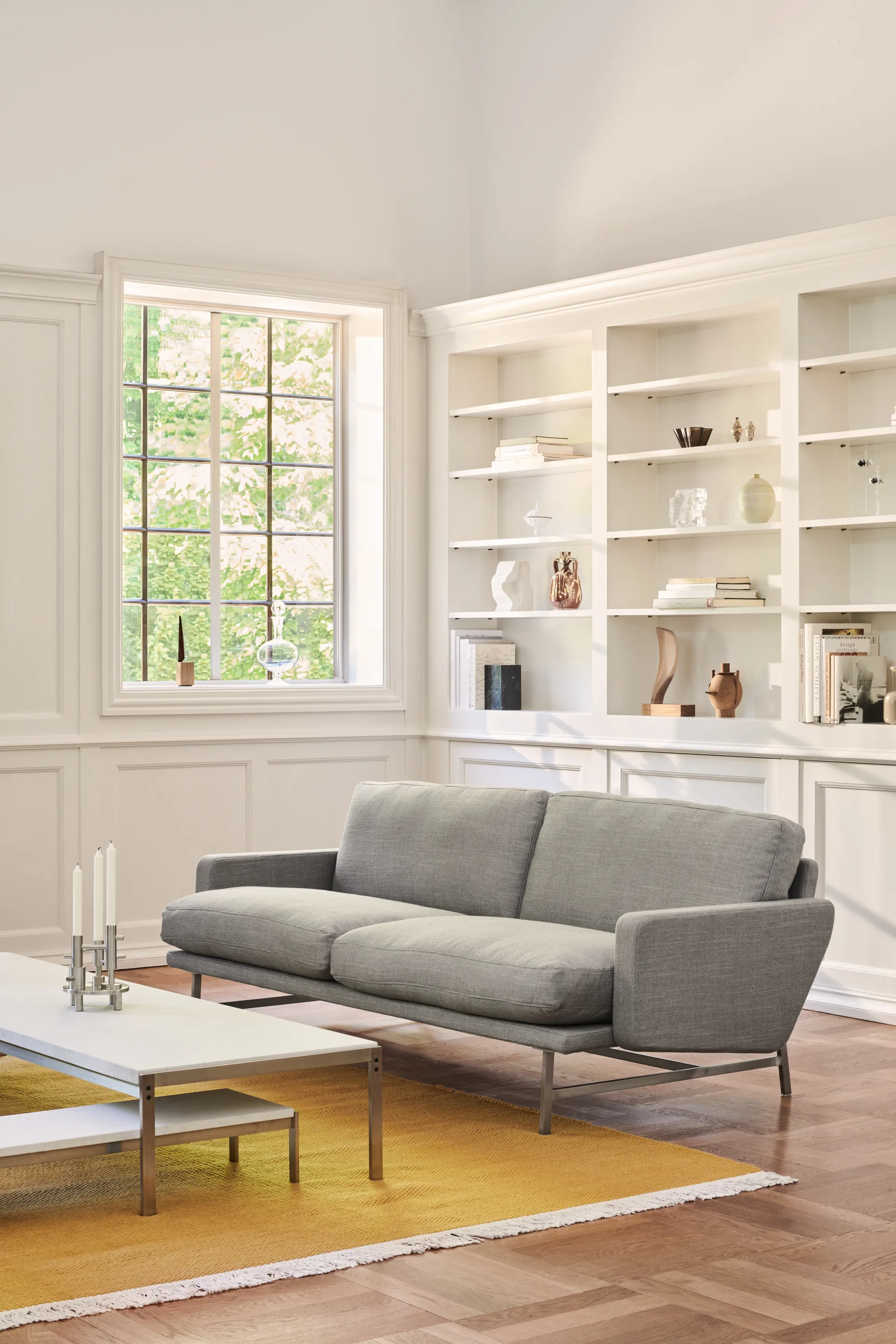 Jaime Hayon ljusstake large, Rostfritt stål Fritz Hansen