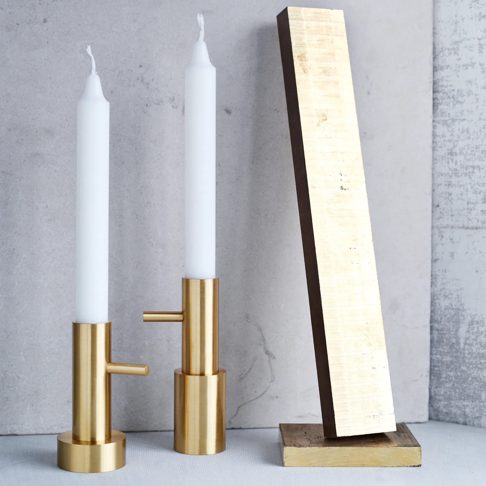 Jaime Hayon Single ljusstake mässing, #2 Fritz Hansen