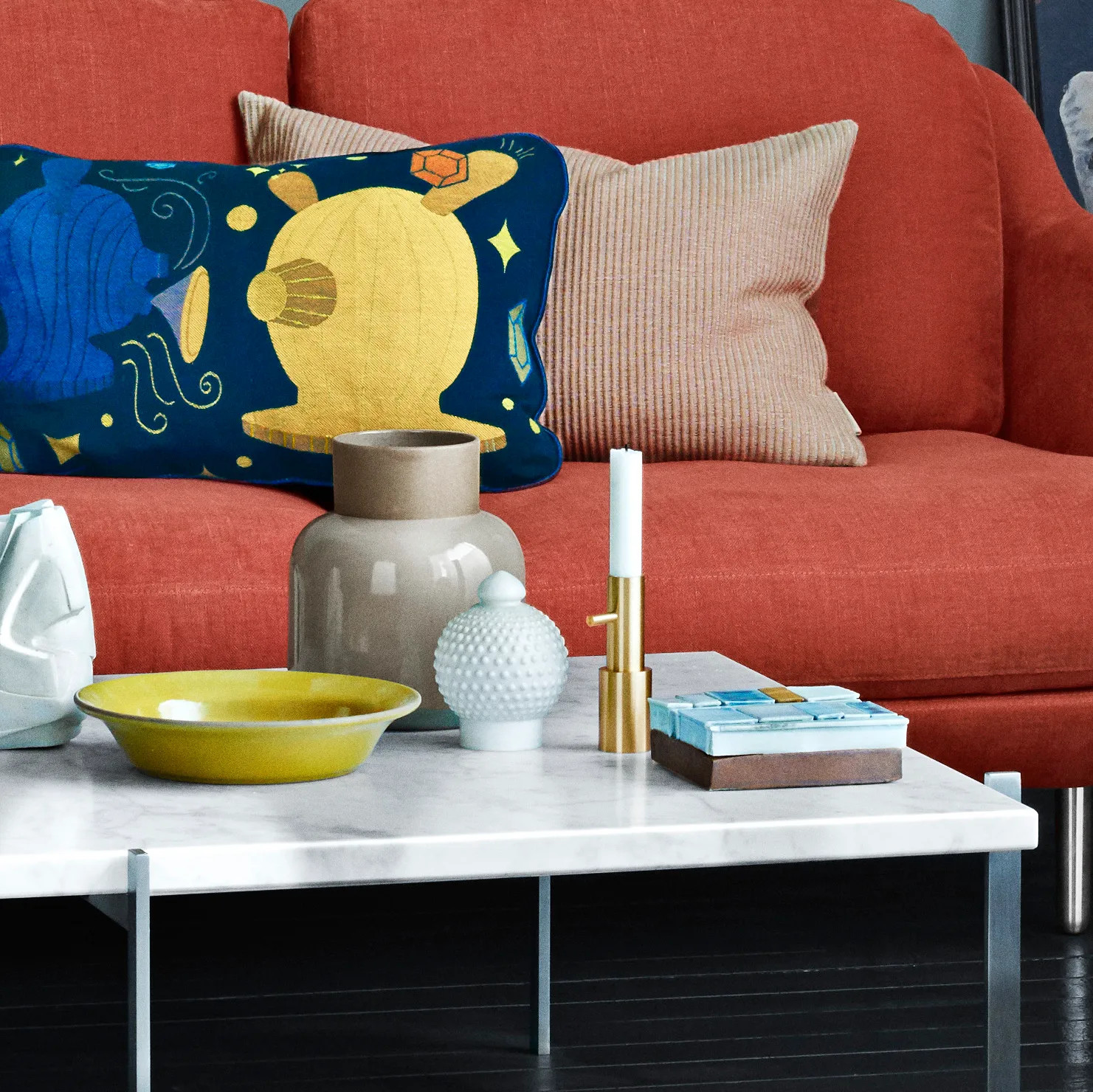 Jaime Hayon Single ljusstake mässing, #2 Fritz Hansen