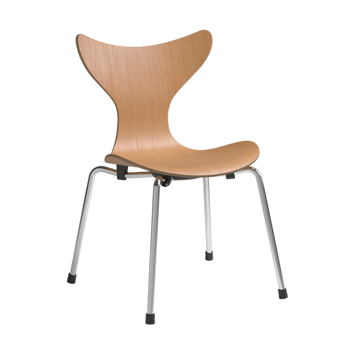 Liljan barnstol, Oregon pine-krom Fritz Hansen