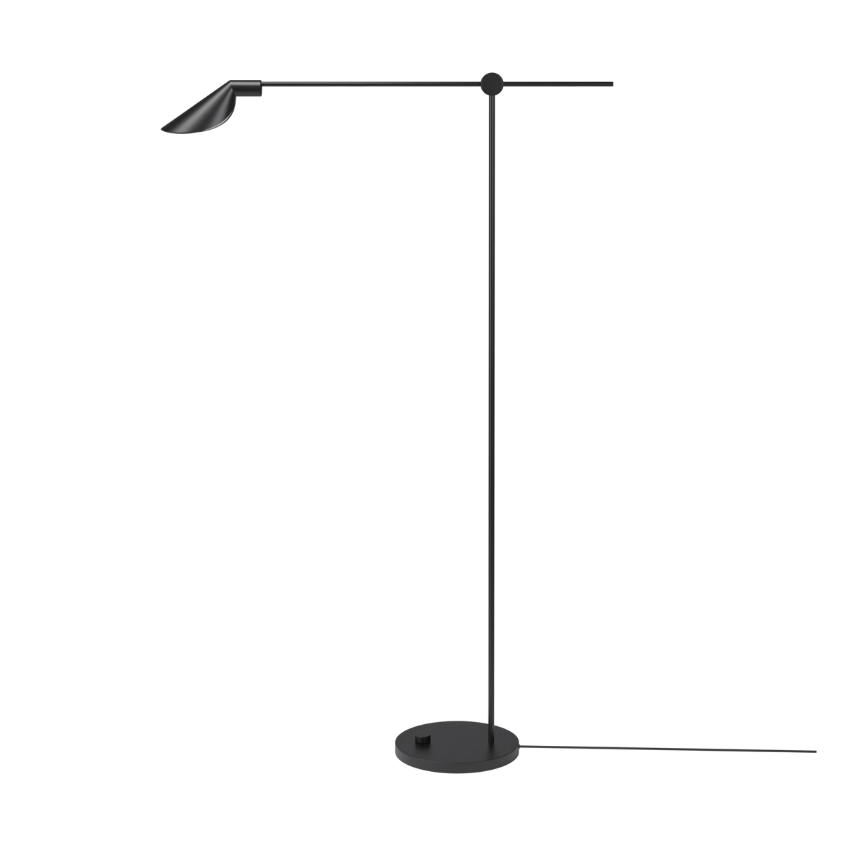 Fritz Hansen MS011 golvlampa Black | Skandinavisk Design | Golvlampor | Svart