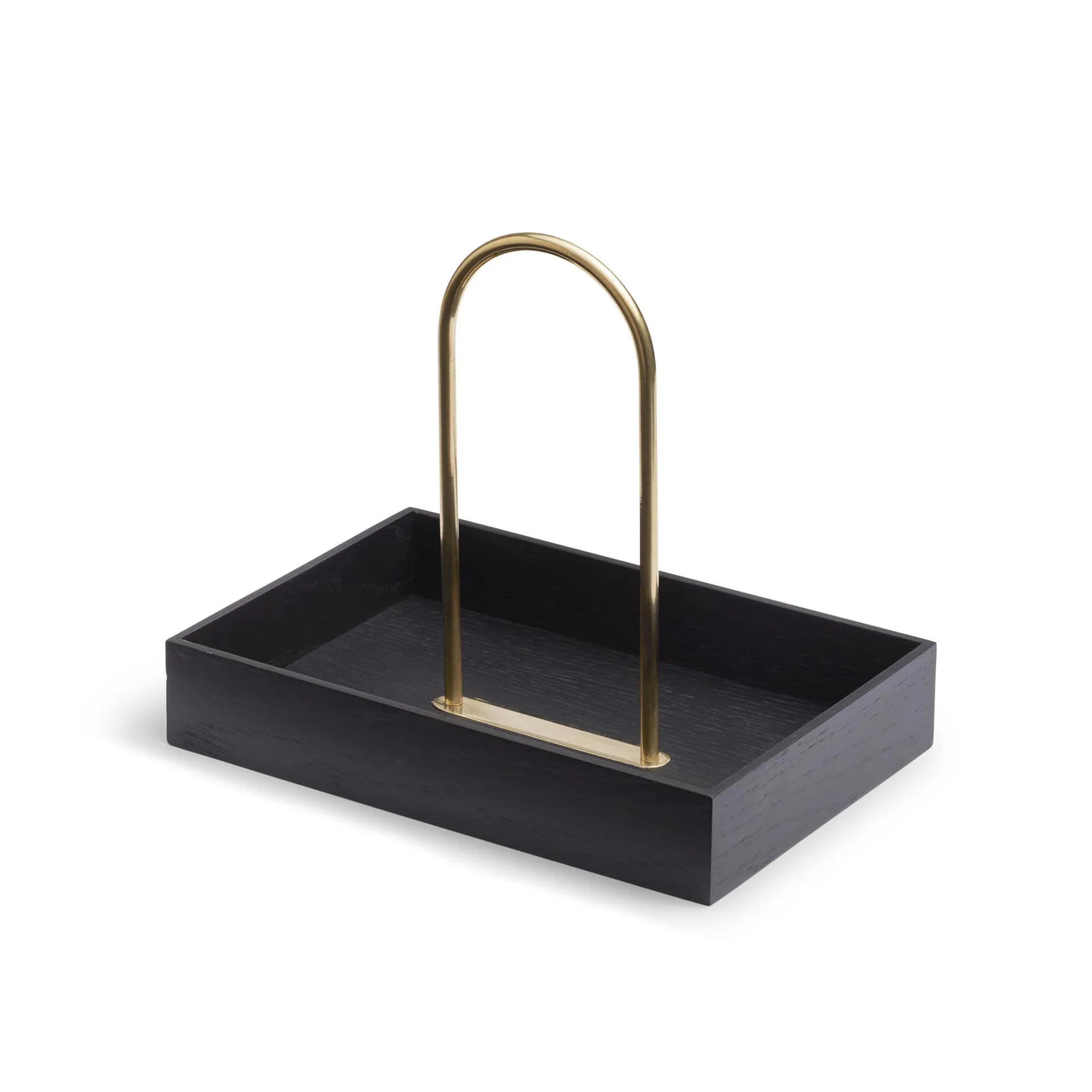 Norr box, svartlaserad ek Fritz Hansen