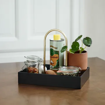 Norr box - svartlaserad ek - Fritz Hansen