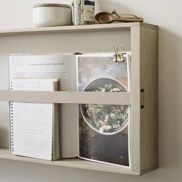 Norr tidningshållare - ek - Fritz Hansen