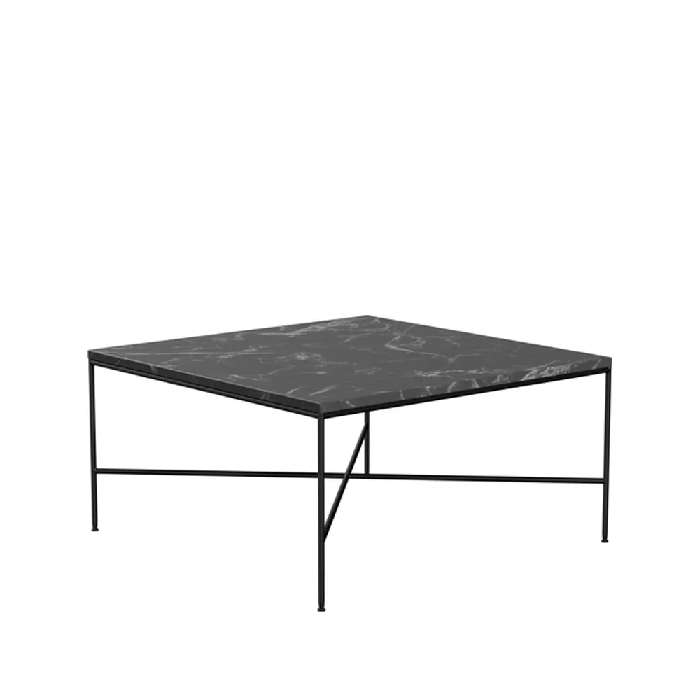 Planner MC320 soffbord, Marble charcoal-black Fritz Hansen