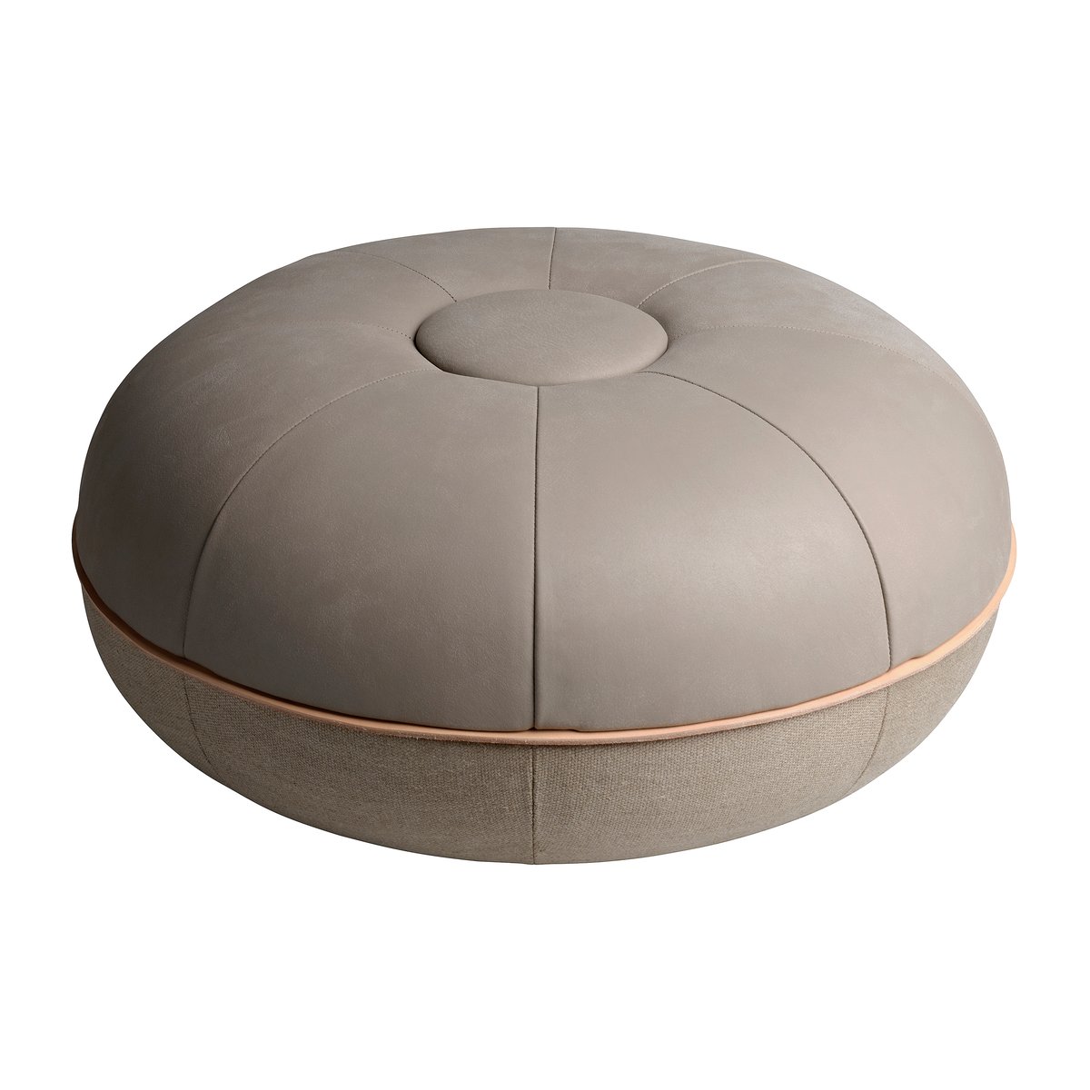 Fritz Hansen Pouf sittpuff small Light grey | Skandinavisk Design | Sittpuffar | Grå