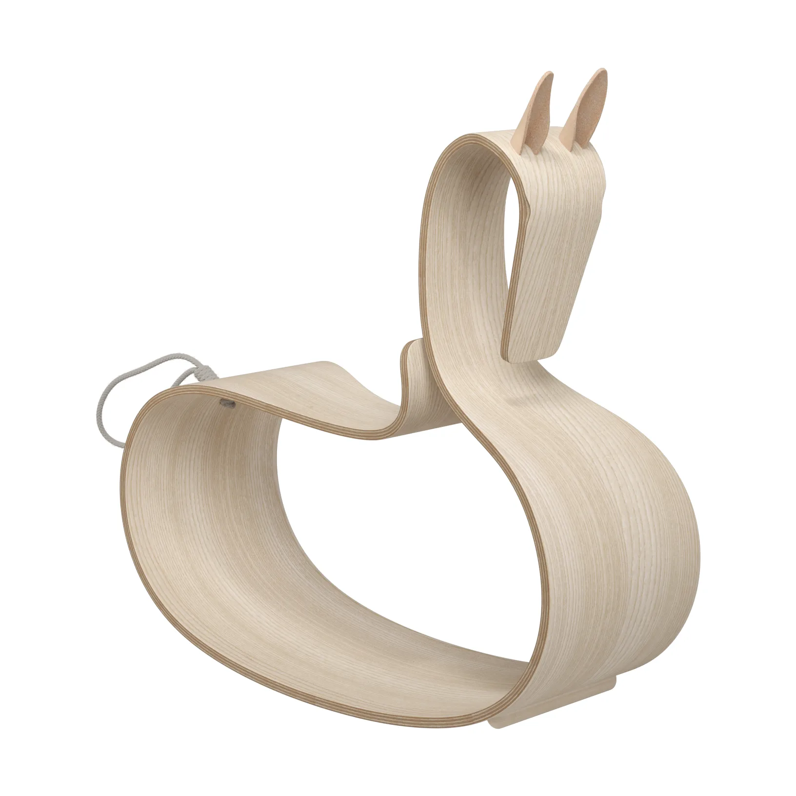 Rocking Horse gunghäst, Klarlackad ask Fritz Hansen