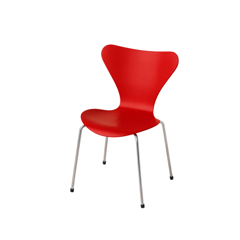 Fritz Hansen Series 7 stol miniatyr Opium red