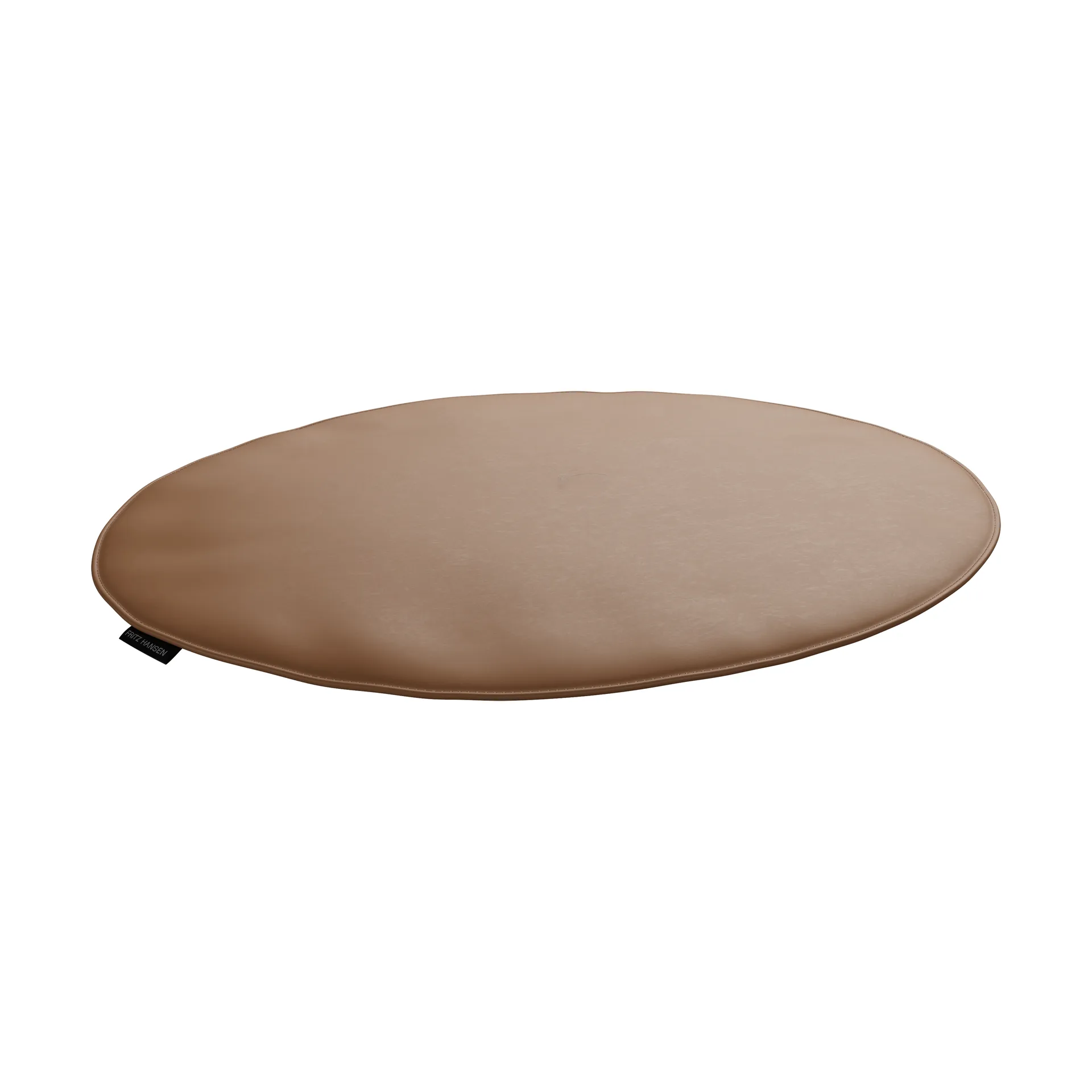 Stolsdyna i läder till Sjuan-stolen, Wild leather Walnut Fritz Hansen