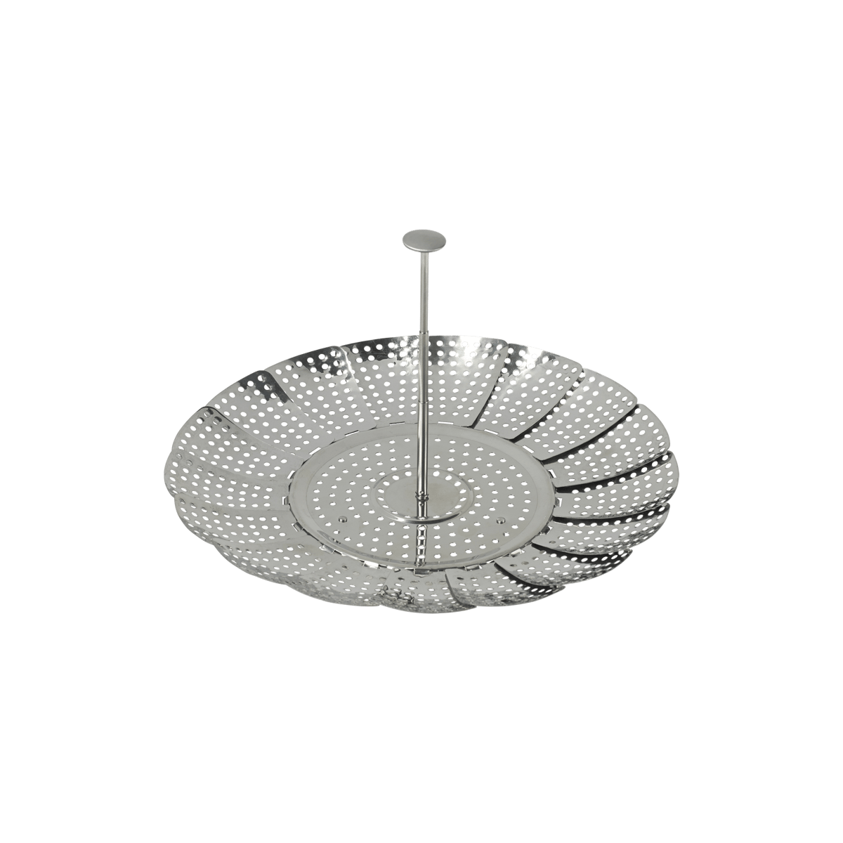 Funktion grönsaksångkokare 28 cm 28 cm | Skandinavisk Design | Matkokare | Silverfärgad