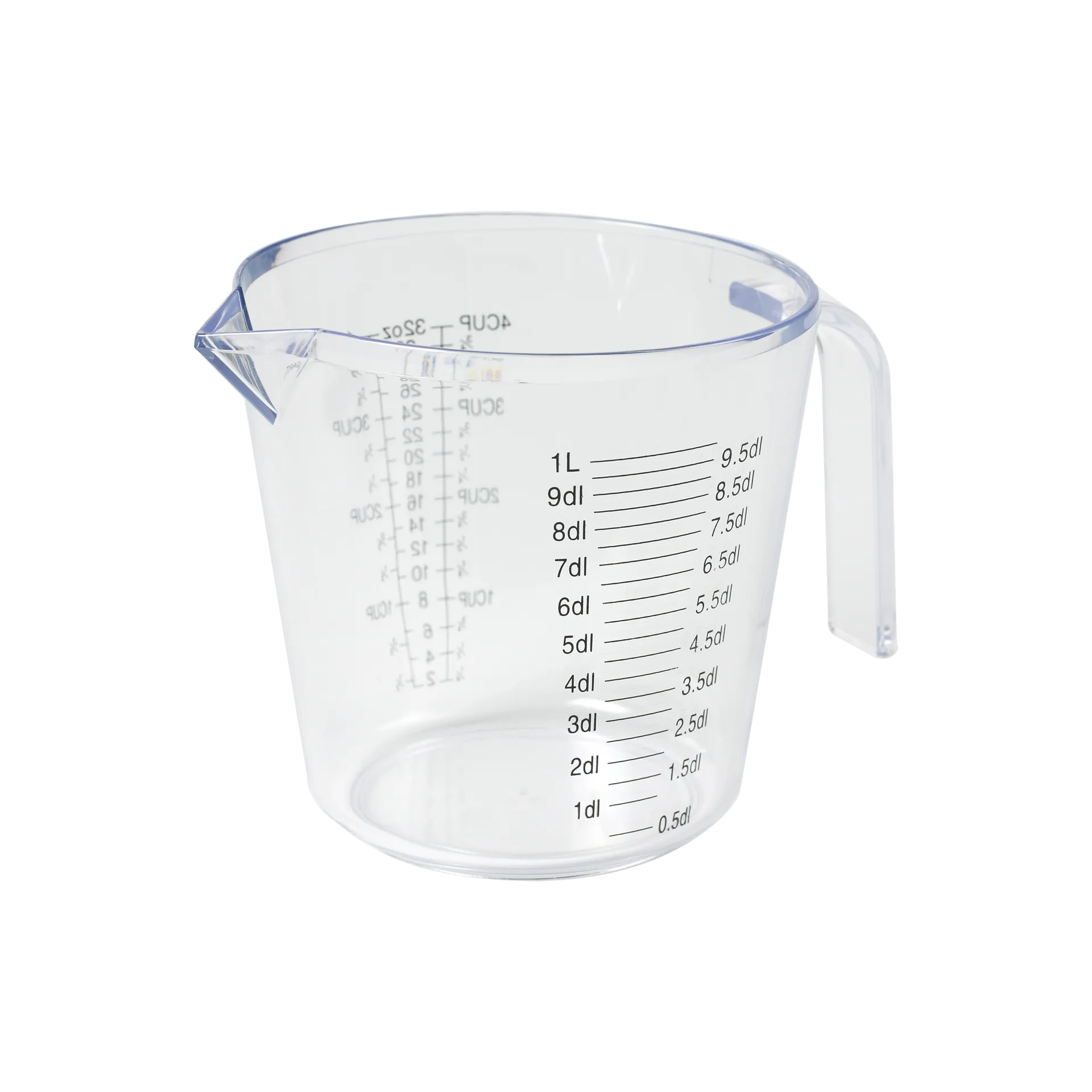 Funktion måttkanna 1 L, Transparent Funktion