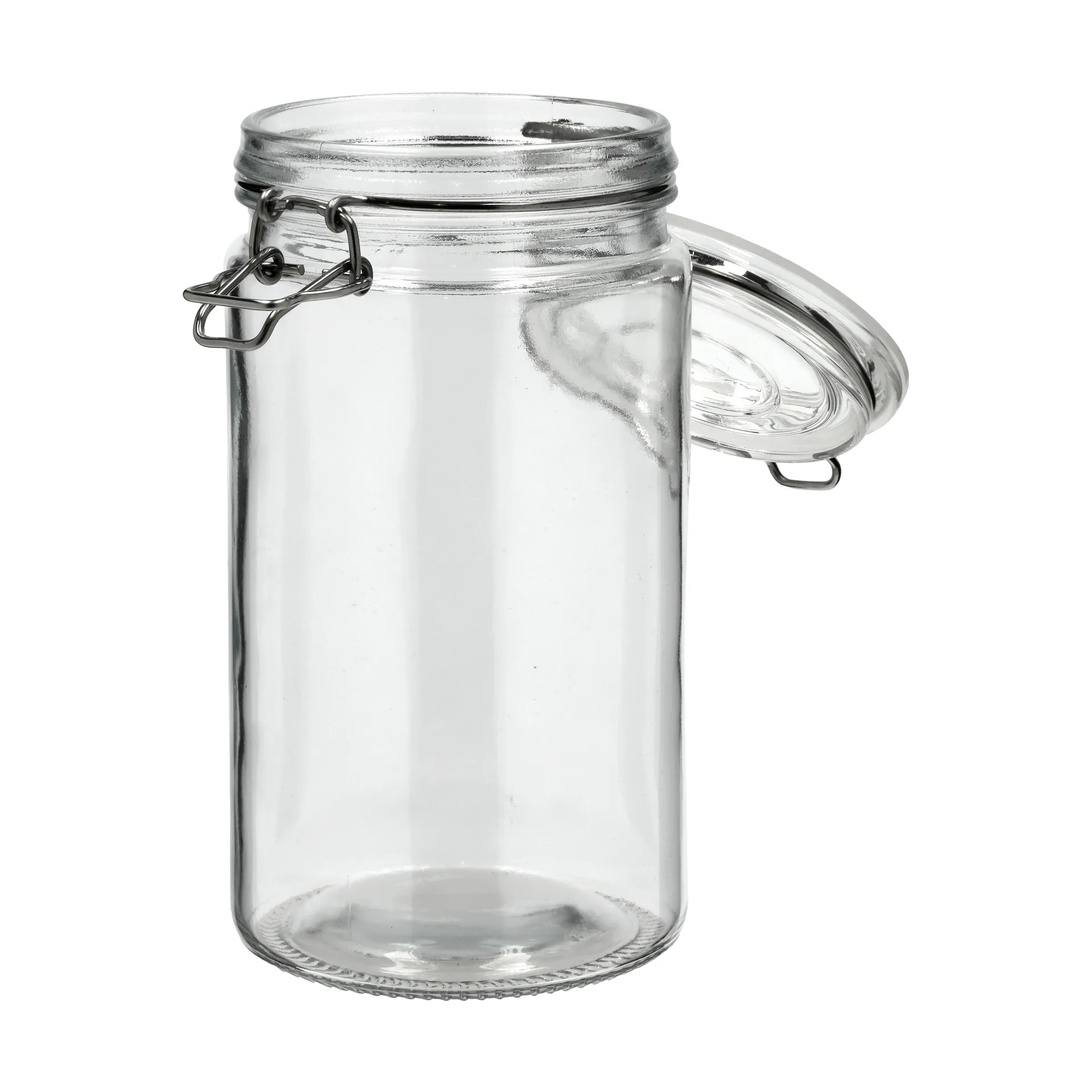 Funktion syltburk med patentlock, Transparent, 1 L Funktion