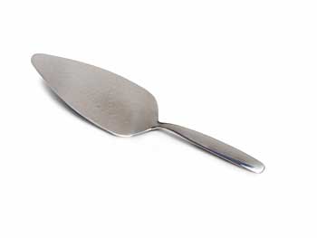 Funktion tårtspade 23 cm Rostfritt stål | Skandinavisk Design | Tårtspadar | Silverfärgad