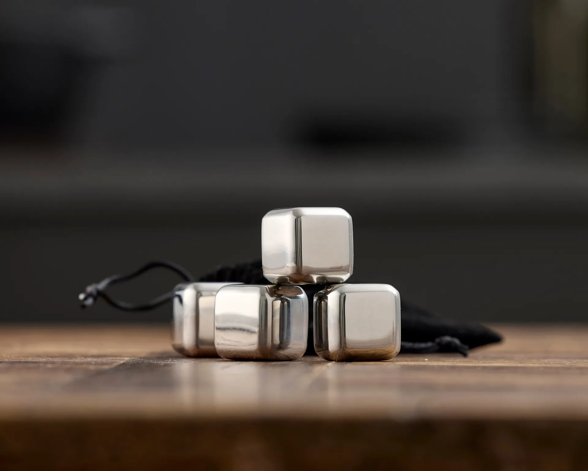 Funktion whiskysten 4-pack, Rostfritt stål Funktion