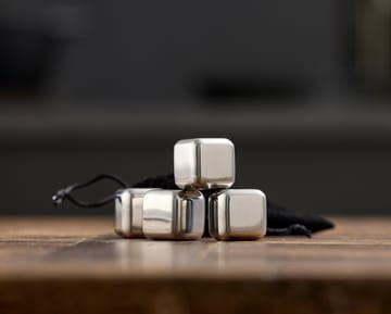 Funktion whiskysten 4-pack - Rostfritt stål - Funktion