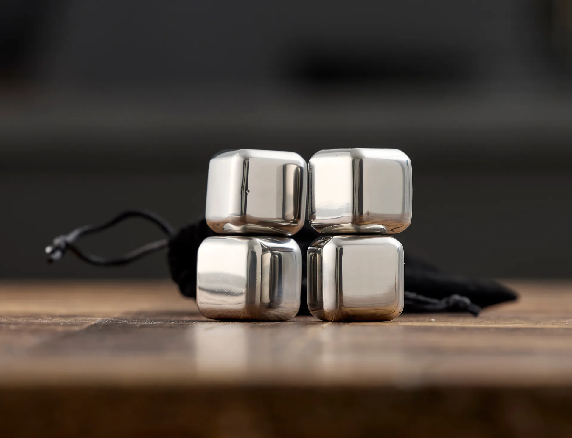 Funktion whiskysten 4-pack, Rostfritt stål Funktion