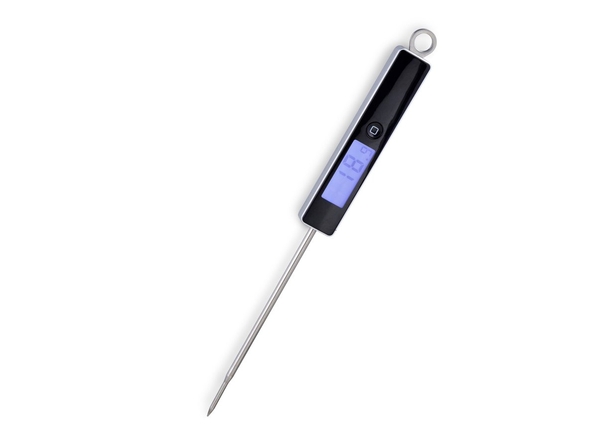 Funktion Kökstermometer digital Rostfritt stål | Skandinavisk Design | Termometrar & Timers | Silverfärgad