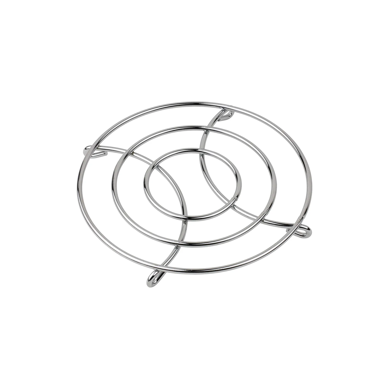 Tråd underlägg 20 cm, Krom Funktion