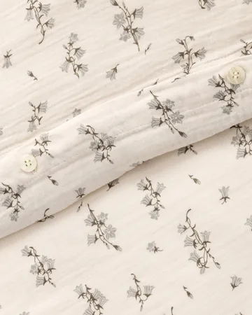 Bluebell Muslin bäddset - 140x200 cm/50x75 cm - Garbo&Friends