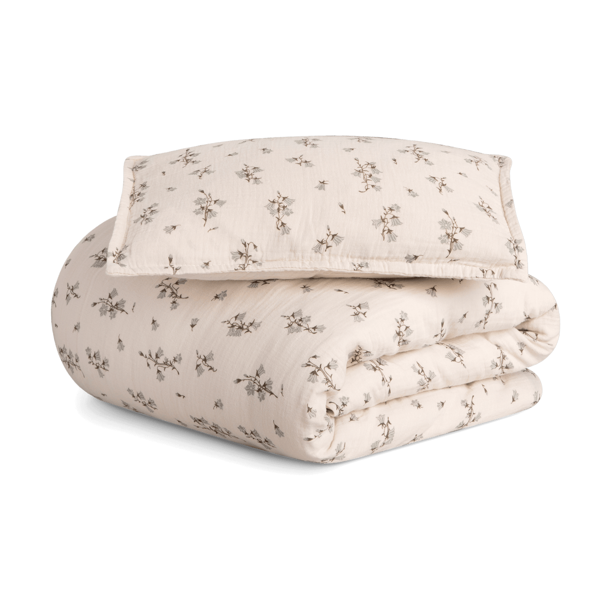 Garbo&Friends Bluebell Muslin bäddset baby 70x80 cm/28x35 cm