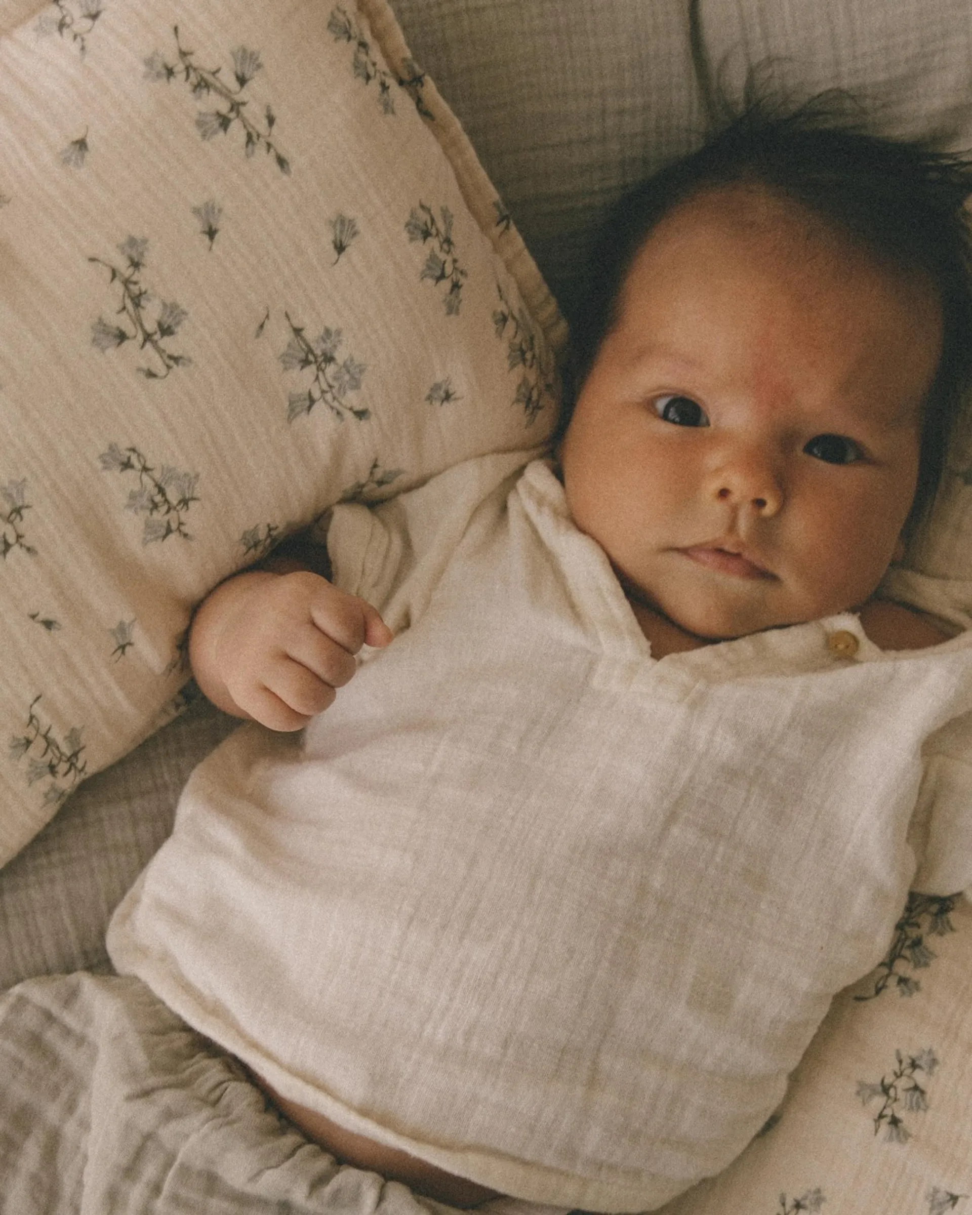 Bluebell Muslin bäddset baby, 70x80 cm/28x35 cm Garbo&Friends