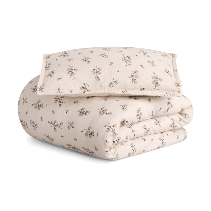 Bluebell Muslin bäddset junior - 100x130 cm/35x55 cm - Garbo&Friends