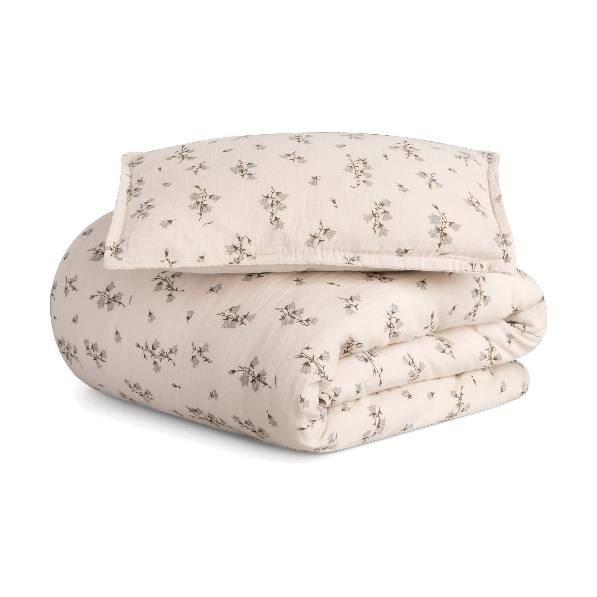 Bluebell Muslin bäddset junior, 100x140 cm/40x45 cm Garbo&Friends