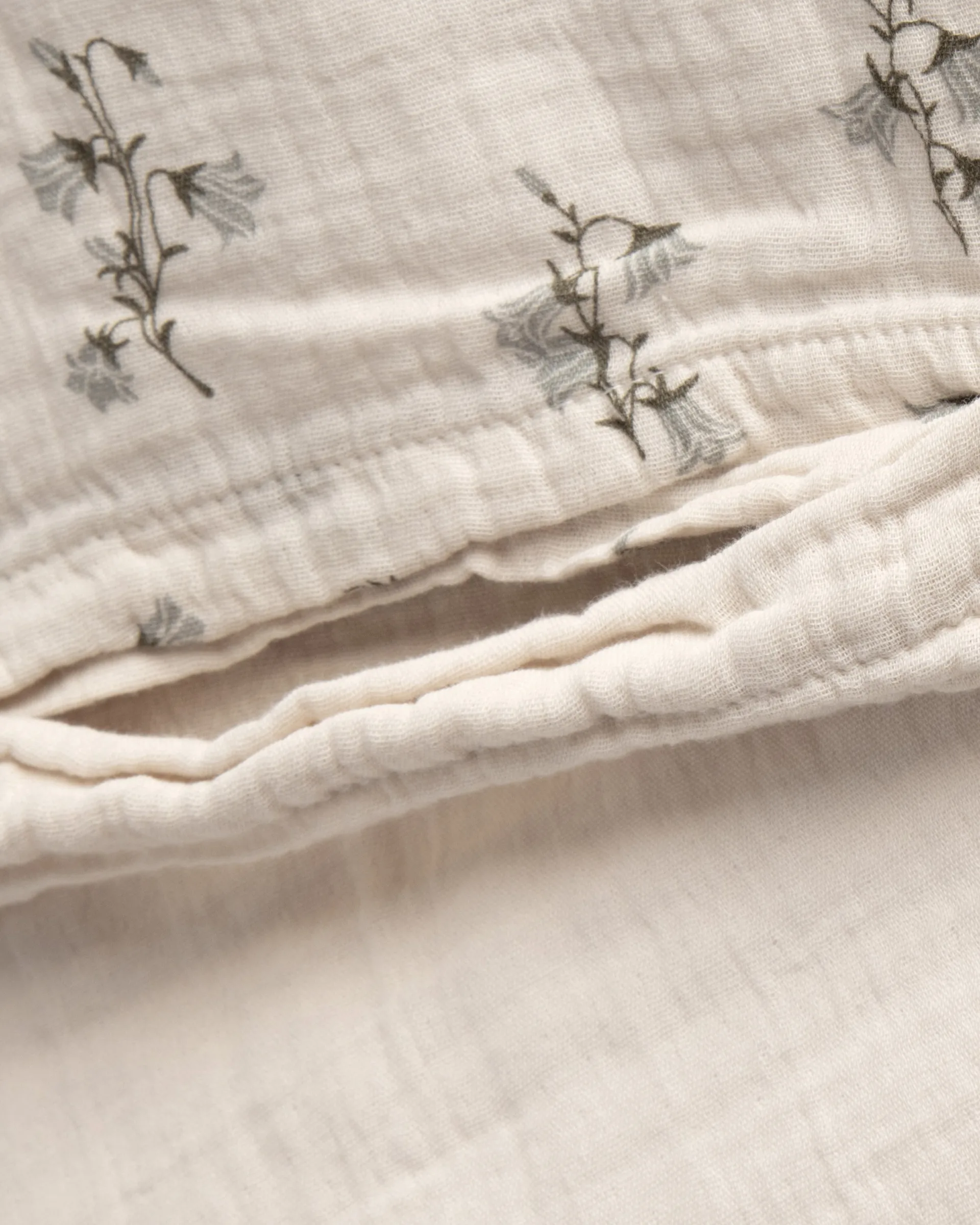 Bluebell Muslin bäddset junior, 100x140 cm/40x45 cm Garbo&Friends