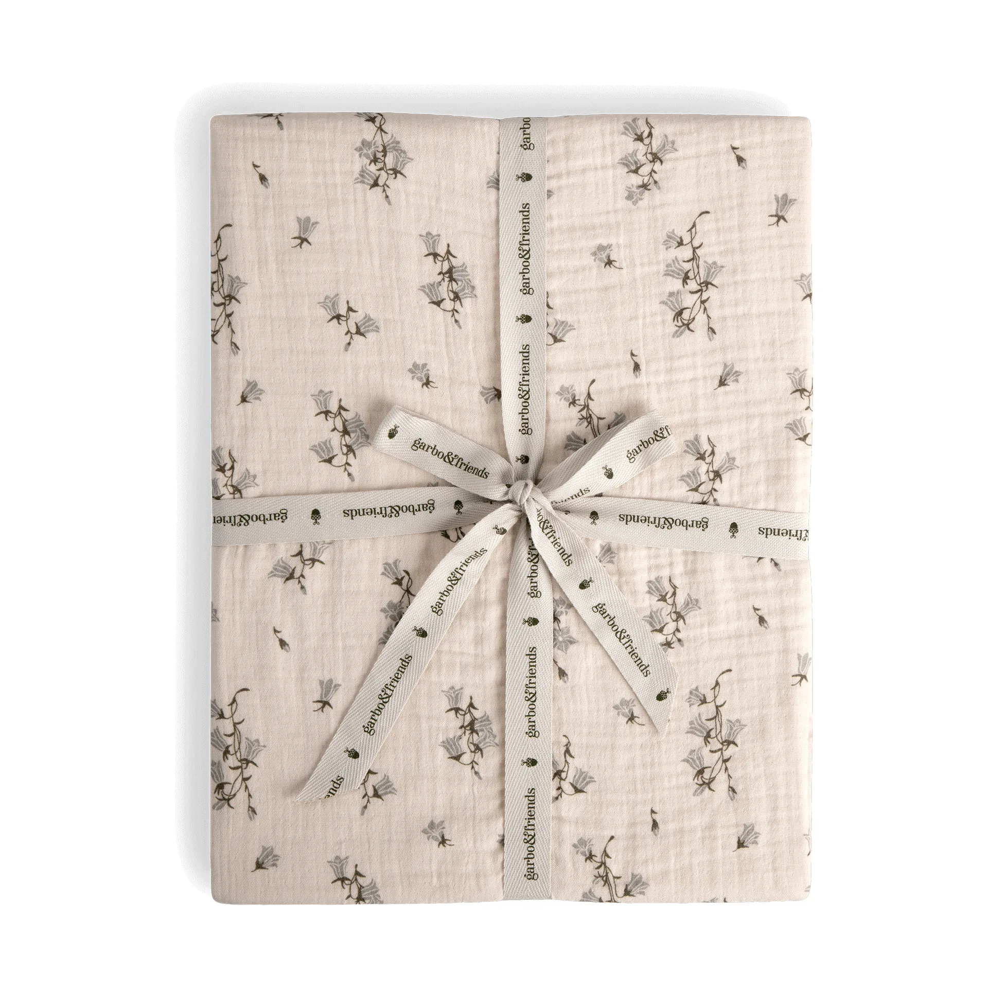 Bluebell Muslin dra-på-lakan, 140x200x30 cm Garbo&Friends