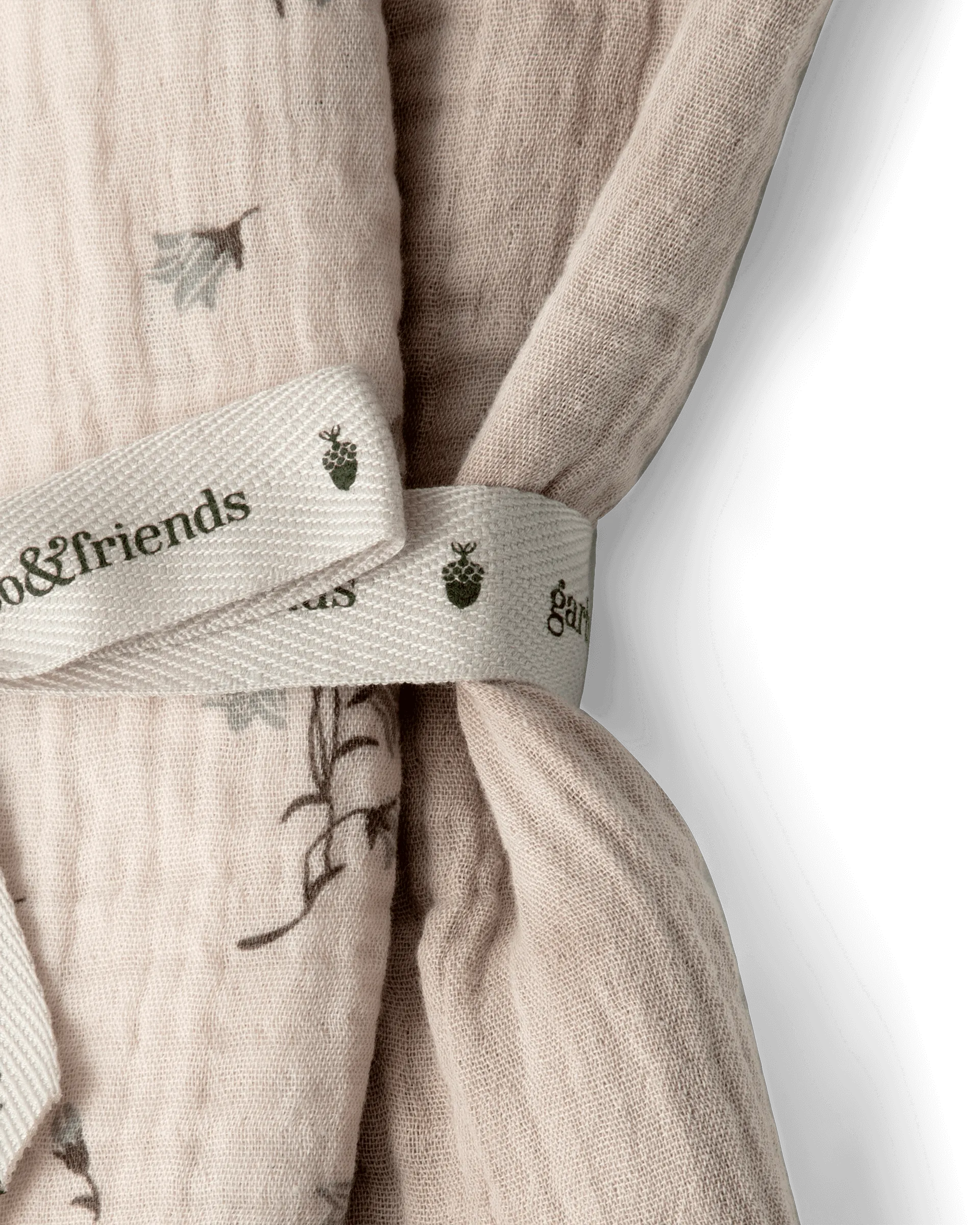 Bluebell Muslin filt liten 2 delar, 60x60 cm Garbo&Friends