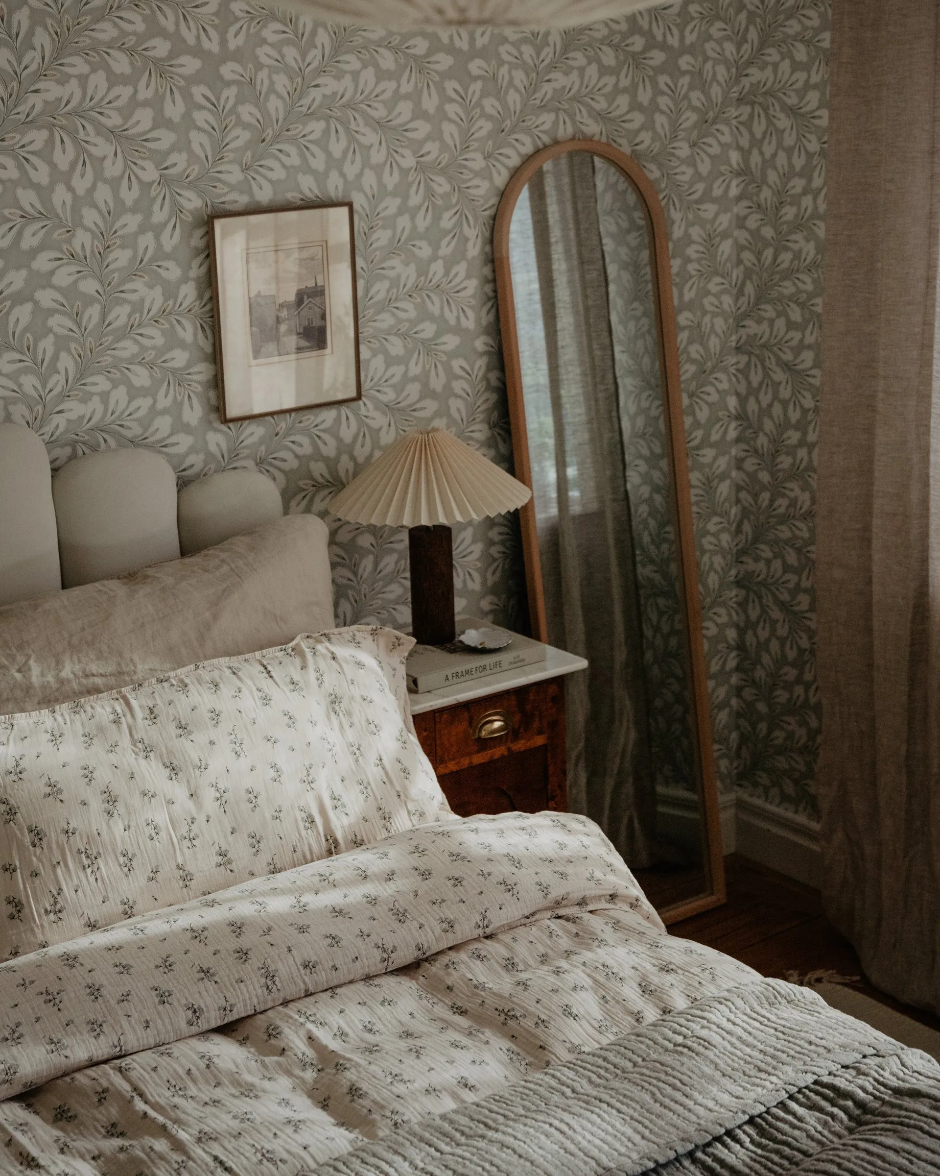 Bluebell Muslin påslakan dubbel, 220x220 cm Garbo&Friends