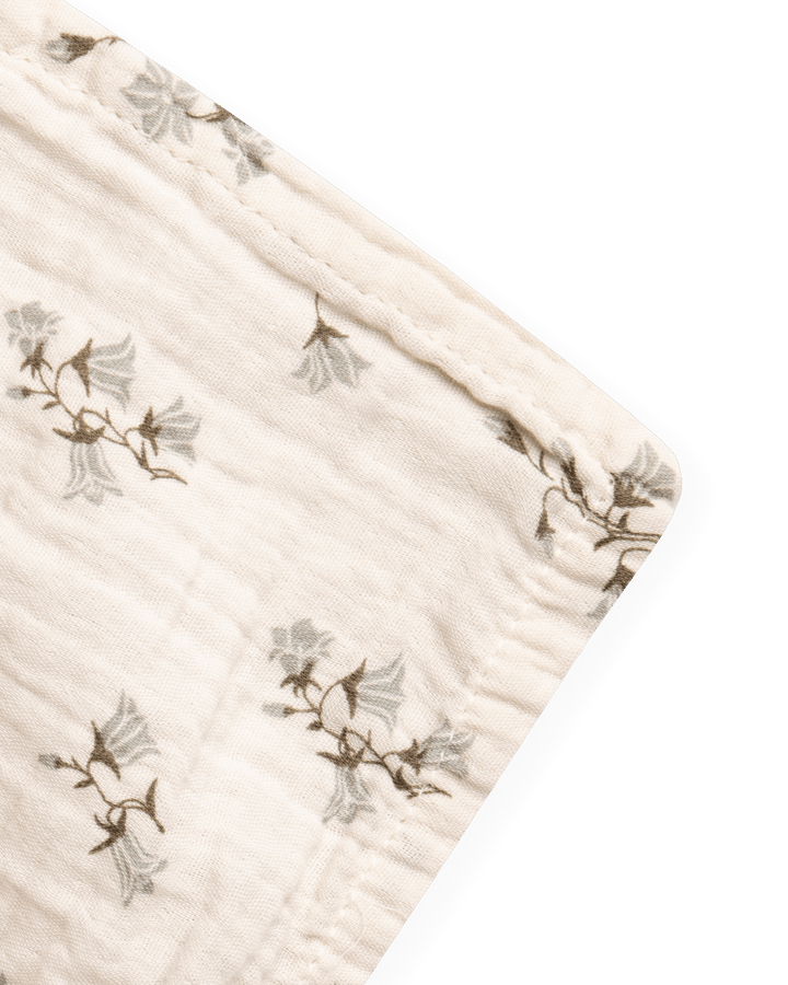 Bluebell Muslin Swaddle filt, 110x110 cm Garbo&Friends