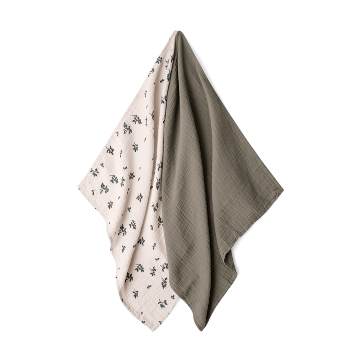 Blueberry Muslin filt liten 2 delar - 60x60 cm - Garbo&Friends