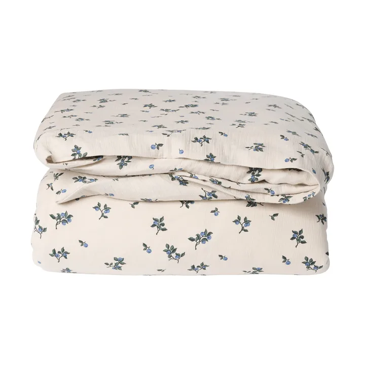 Blueberry Muslin påslakan - 150x210 cm - Garbo&Friends