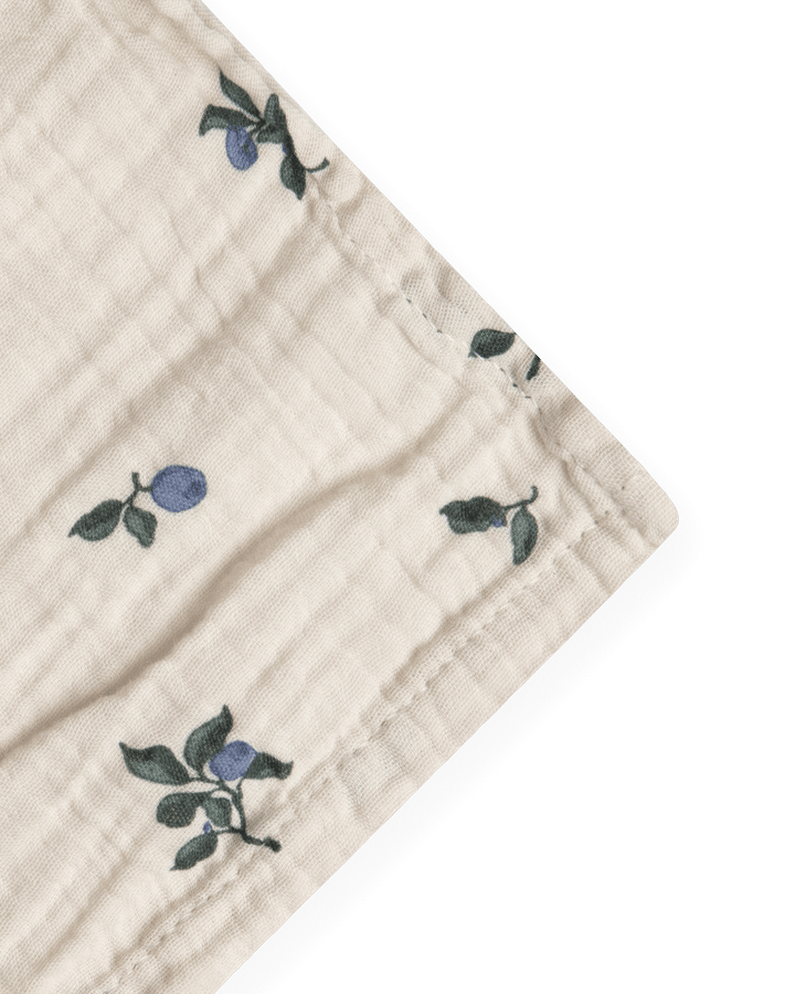 Blueberry Muslin Swaddle filt, 110x110 cm Garbo&Friends