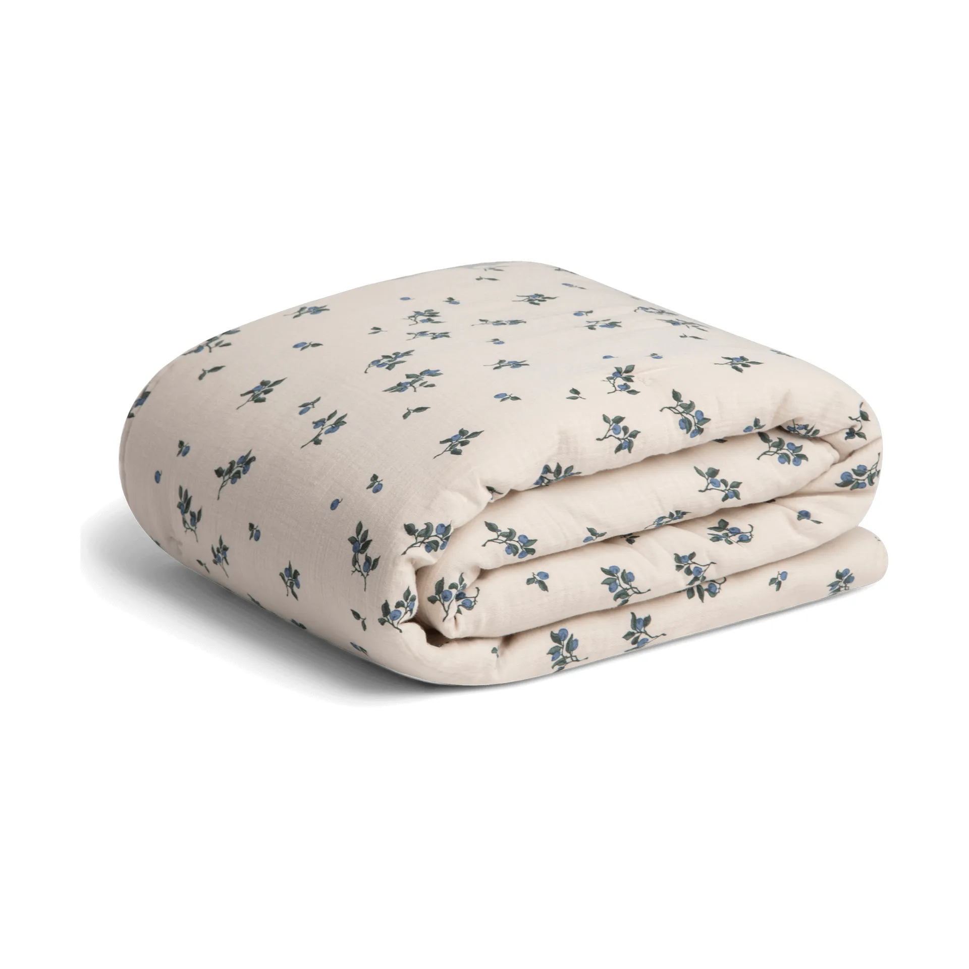 Blueberry Muslin vadderad filt, 100x140 cm Garbo&Friends
