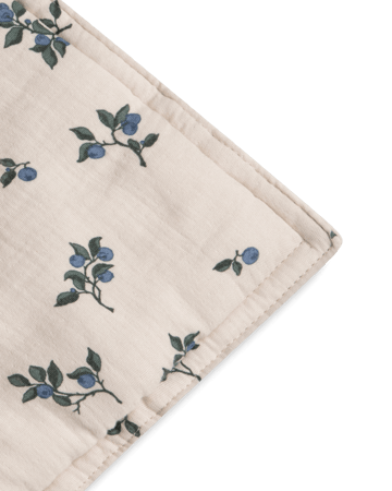 Blueberry Muslin vadderad filt - 100x140 cm - Garbo&Friends