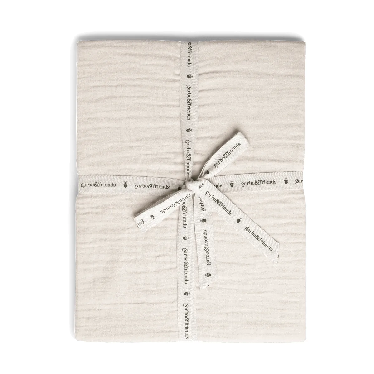 Garbo&Friends Eggshell Muslin dra-på-lakan 140x200x30 cm