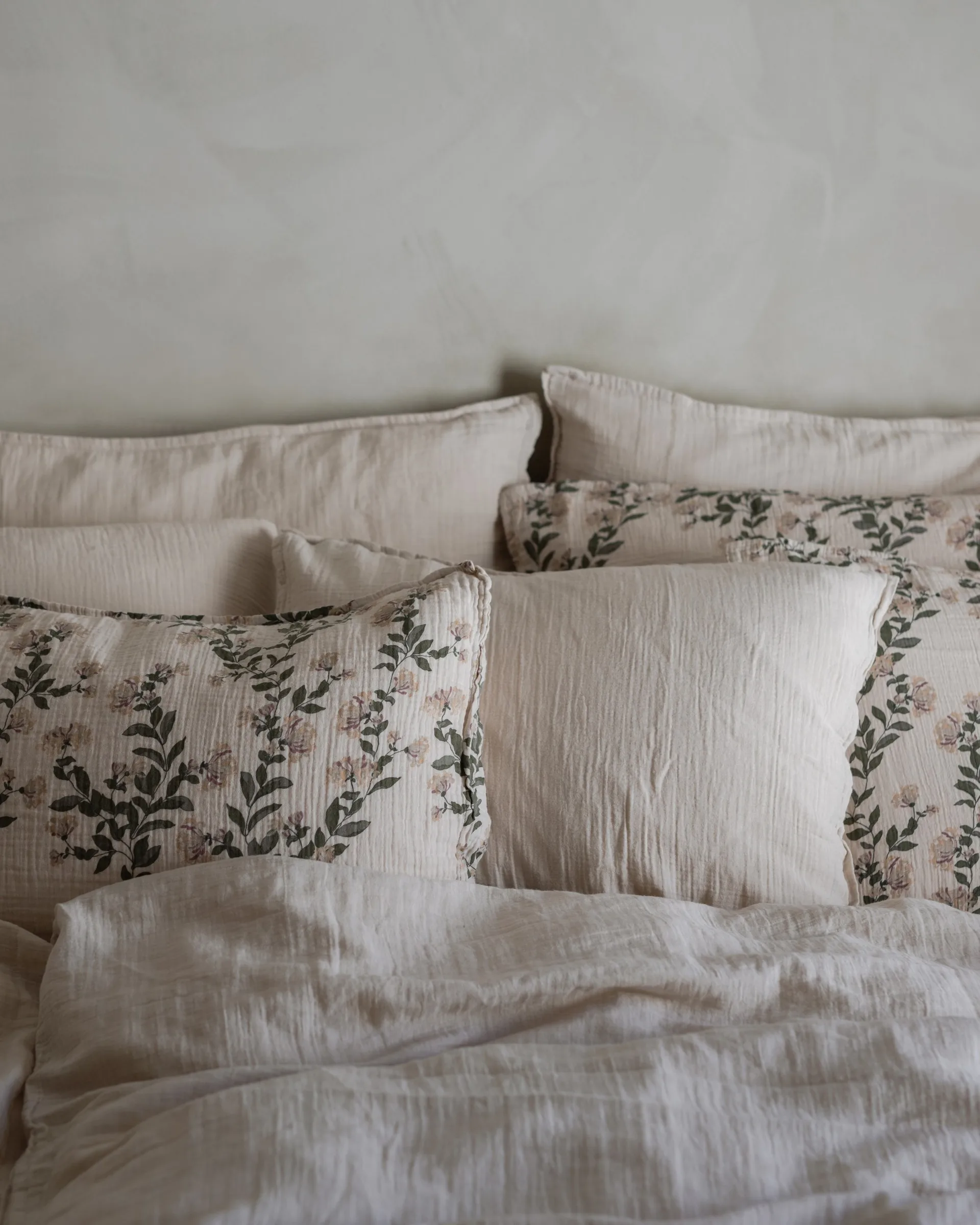 Eggshell Muslin örngott, 50x90 cm Garbo&Friends